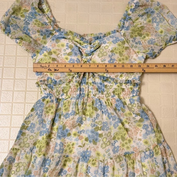 Madden NYC Floral Mini Dress Size S - Picture 5 of 6